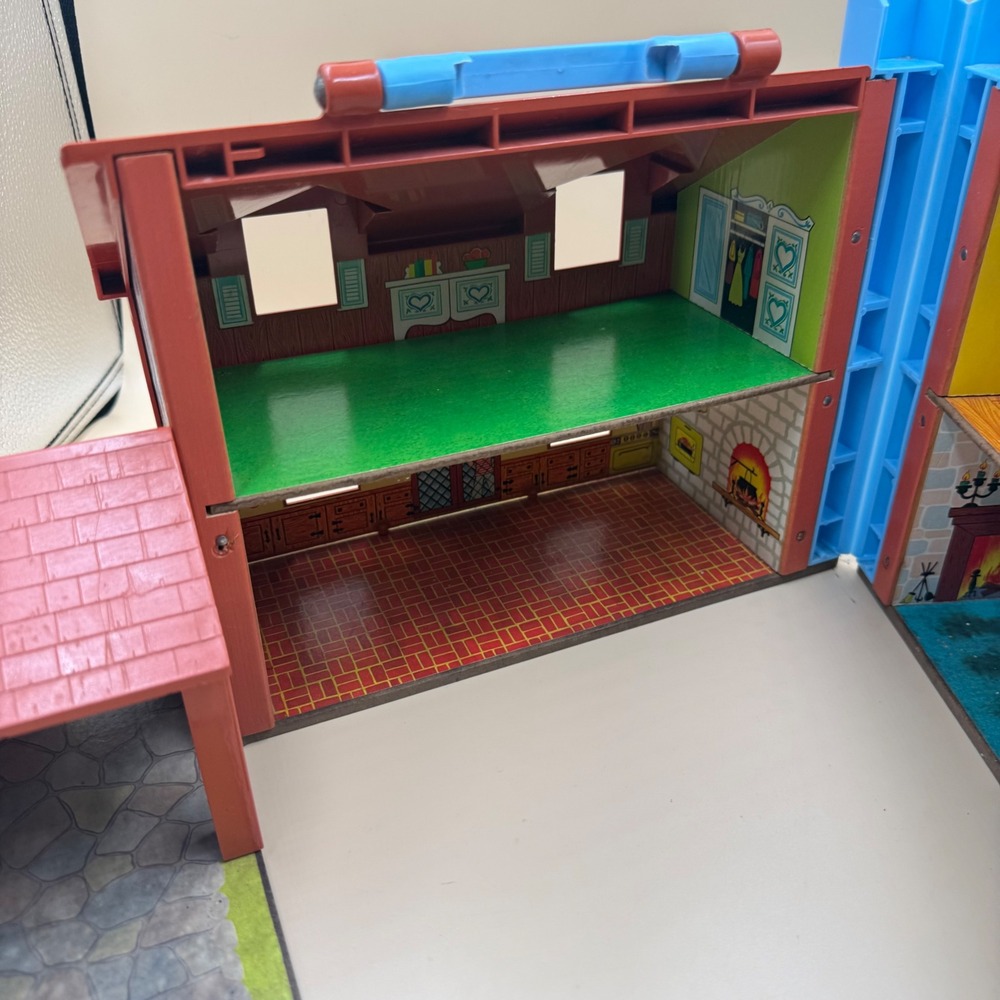 Fisher Price Little People Family House Fisher Price #952 Play 1980s Vintage - Picture 8 of 10